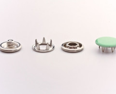 Кнопка рубашечная 9,5мм Закрытая (с логотипом клиента под заказ)