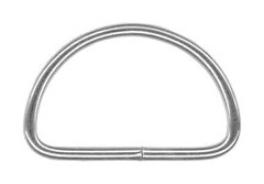 Полукольцо металл 25мм (уп 1000шт) 3,0мм