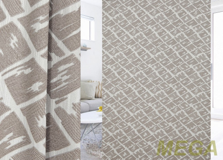 Ткани портьерные Многоцвет Жаккард HH GD3846-7/280 P Jac