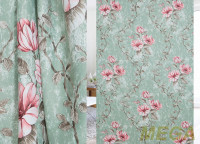 Ткани портьерные Печать Блэкаут TC PDX2418-5B/280 BLPech