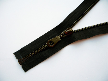 Молния металл Т-8 1 замок Разъемная 75см в Саратове