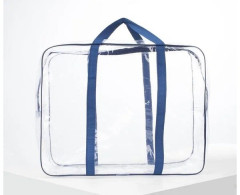 Сумка пвх № 005 р-р (25 * 35 )на крючке(100мкм)