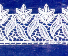Кружево № 50089 шир 50мм(уп.9м)