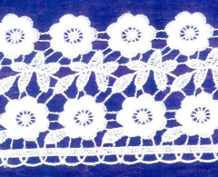 Кружево № 7505170 шир 75мм(уп.9м)