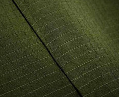 Ткань Оксфорд 600 WR/PU Рип-Стоп 200+/-10гр.м2 гладь (Хаки темный 0419)