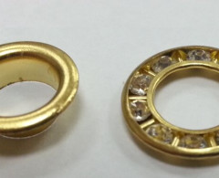 Люверсы со стразами 12мм (уп 1 000шт)