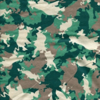 Полотно трикотажное Кулирка 30/1 набивная в рулоне  в Саратове