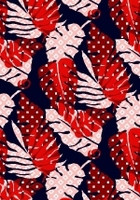 Полотно трикотажное Кулирка 30/1 набивная в рулоне  в Саратове